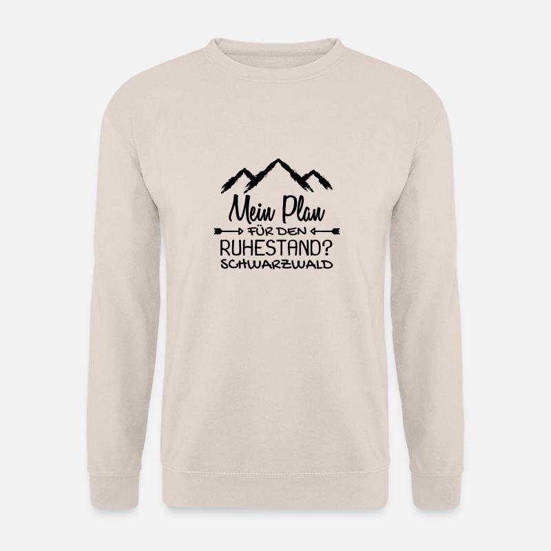 Schwarzwald Schwaben Schwabe Rentner Geschenk - Unisex Pullover - Sand