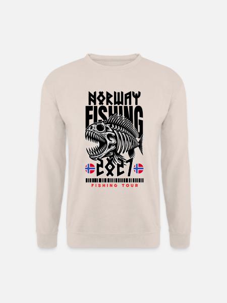 Norwegen Angeltour 2027 - Unisex Pullover - Sand