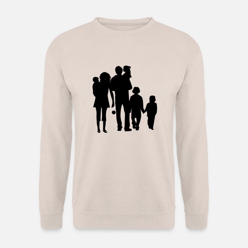 Familie - Unisex Pullover - Sand