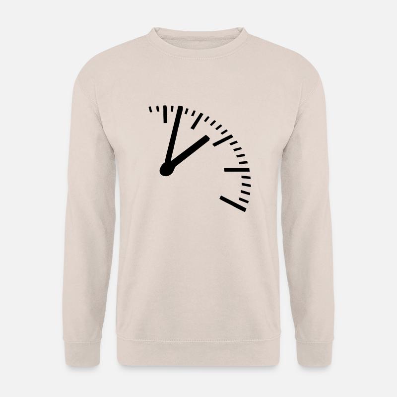 Zeit, Uhr - Unisex Pullover - Sand
