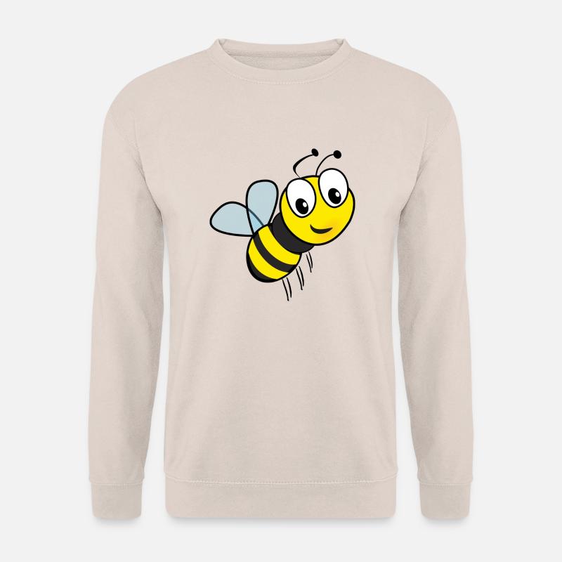 Flotte Biene Geschenk - Unisex Pullover - Sand