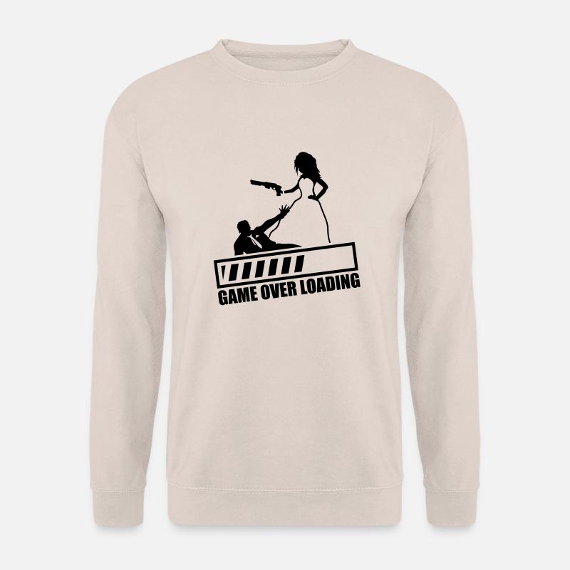 game_over_loading_fa1 - Unisex Sweatshirt - sand