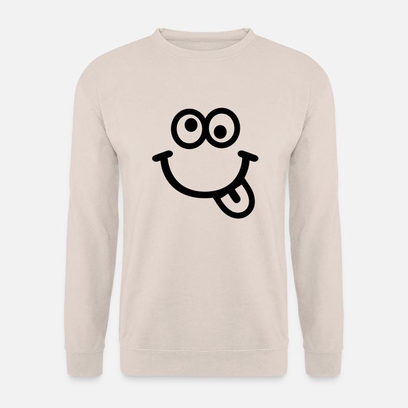 Smiley - Unisex Sweatshirt - sand
