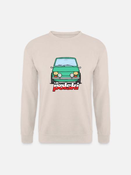 126 Rallye Polski Türkis - Unisex Pullover - Sand