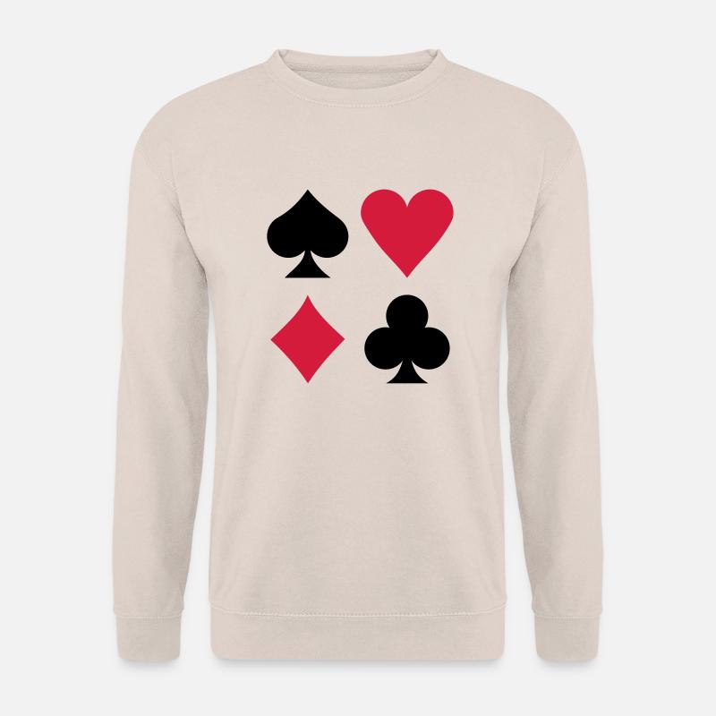 Poker - Unisex Pullover - Sand