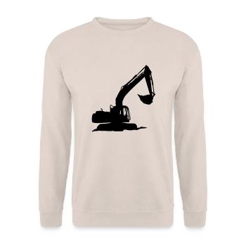 bagger - Unisex Pullover - Sand - Vorne - Alina (178cm) & Michal (187cm)
