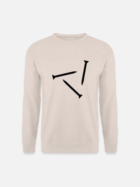 Schraube - Unisex Pullover - Sand