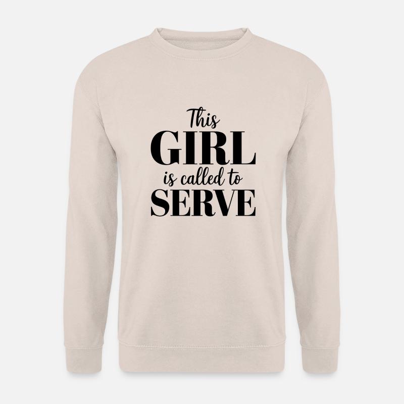 Strength through vocation - Unisex Sweatshirt - sand