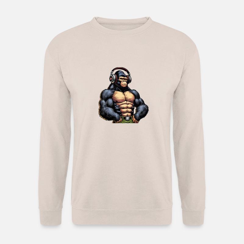 Gorilla Musik - Unisex Pullover - Sand