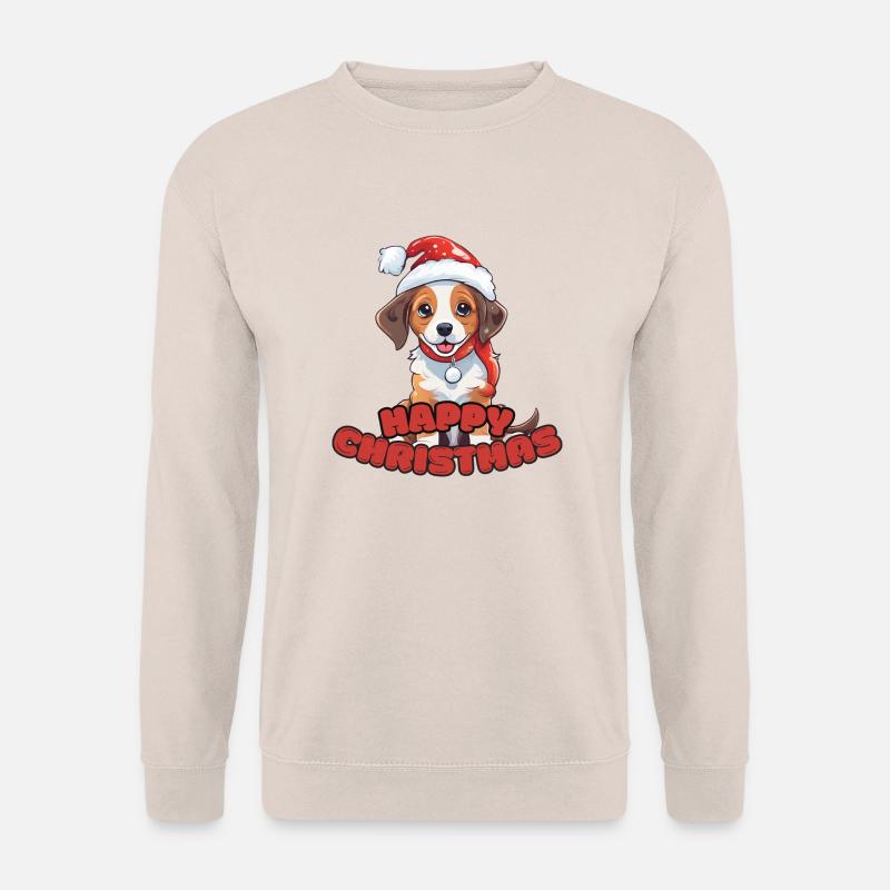 Happy Christmas - Unisex Pullover - Sand