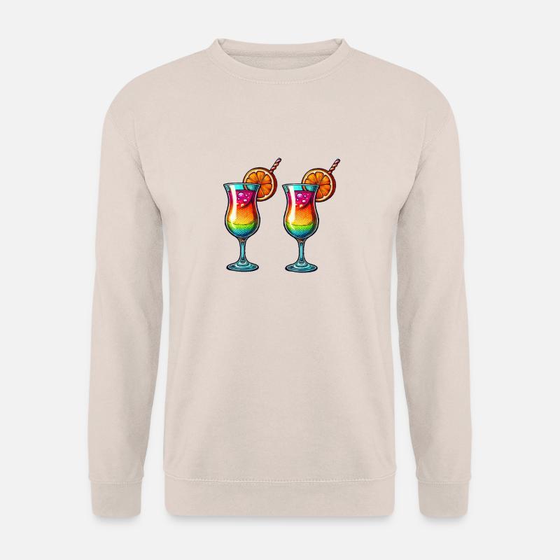 cocktails - Unisex Pullover - Sand