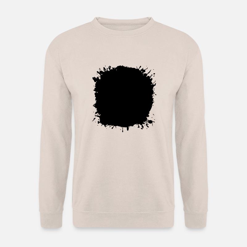 Splatter blobs - Unisex Sweatshirt - sand