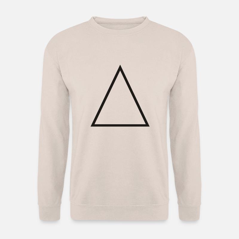 Triangle Überblick - Unisex Pullover - Sand
