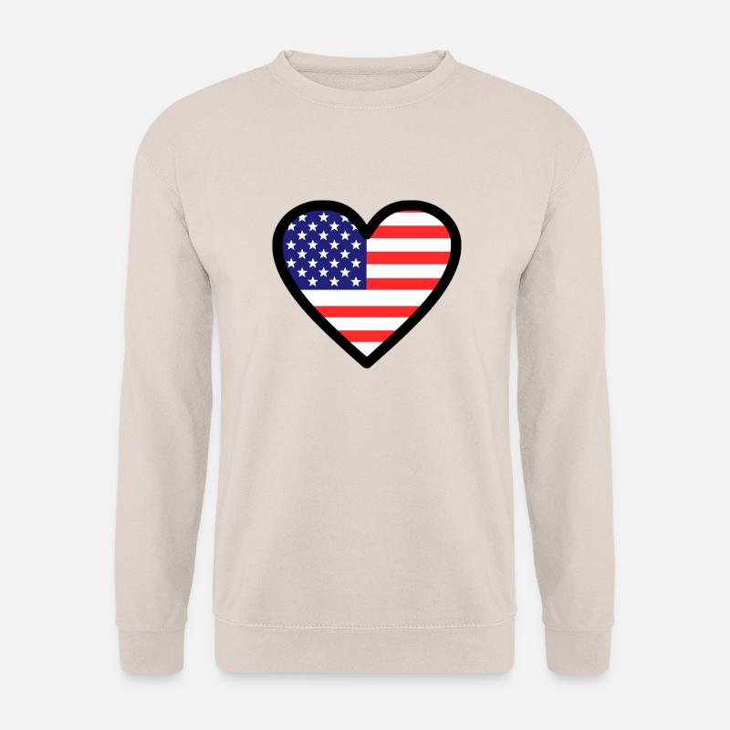 Amerika - Unisex Pullover - Sand