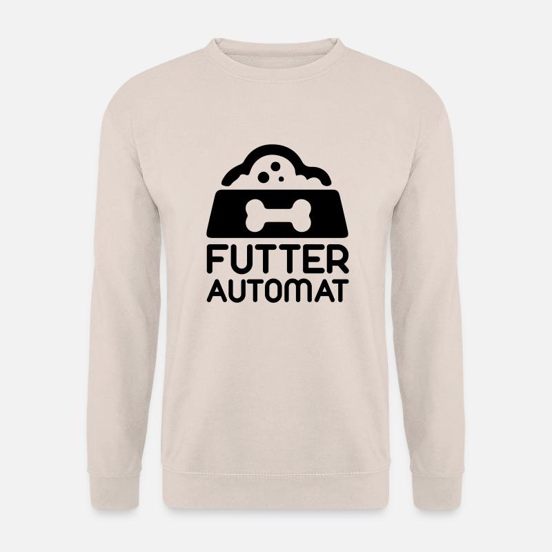 Futterautomat - Hund - Unisex Pullover - Sand