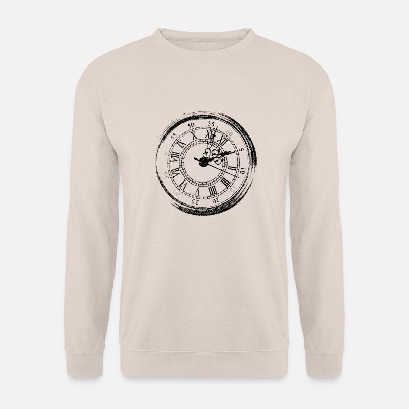 Uhr - Unisex Pullover - Sand