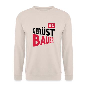 Scaffolders - Sweat-shirt Unisexe - sable - Devant - Alina (178cm) & Michal (187cm)