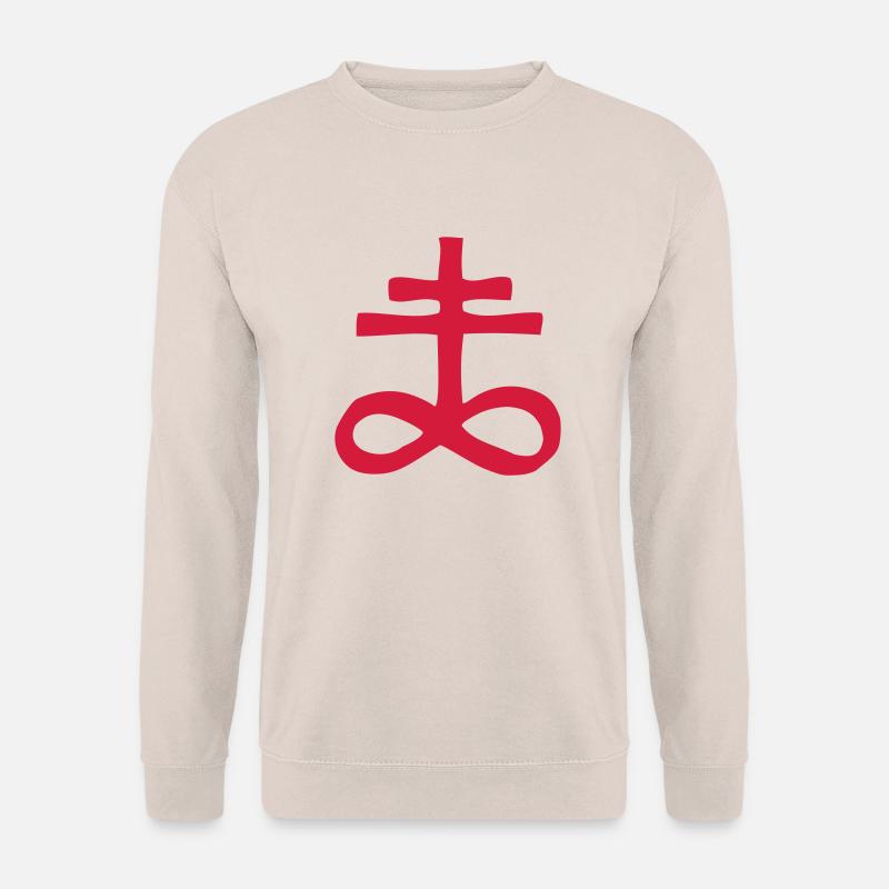 Satan__V001 - Unisex Pullover - Sand
