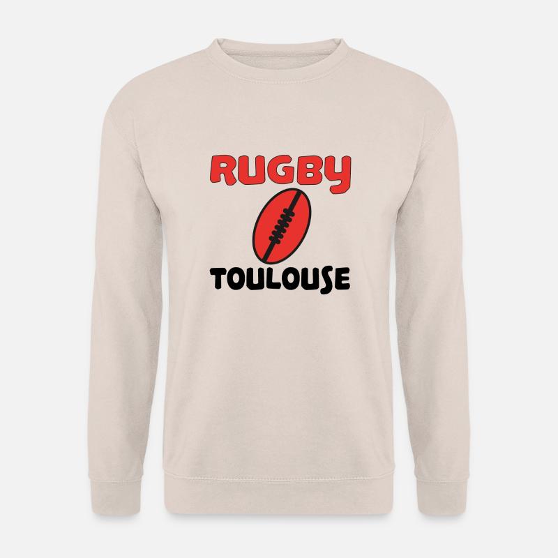 Rugby toulouse - Unisex Pullover - Sand