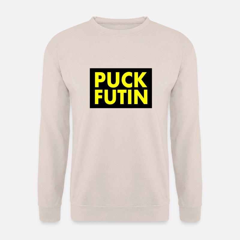Puck futin - Unisex Pullover - Sand