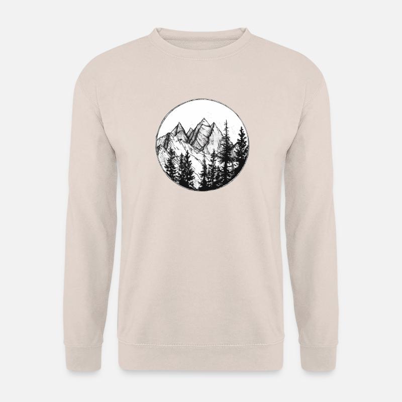 Wanderer, Kletterer, Klettern, Wandern - Unisex Pullover - Sand