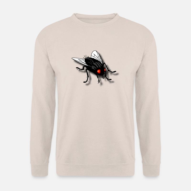 witzige Fliege - Unisex Pullover - Sand