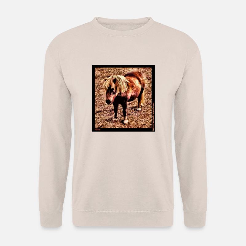 Shetland Pony - Unisex Pullover - Sand