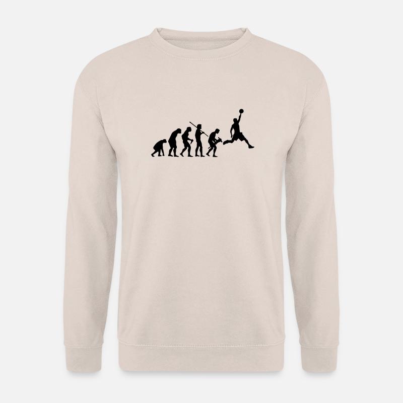 BASKETBALL EVOLUTION - Sweat-shirt Unisexe - sable