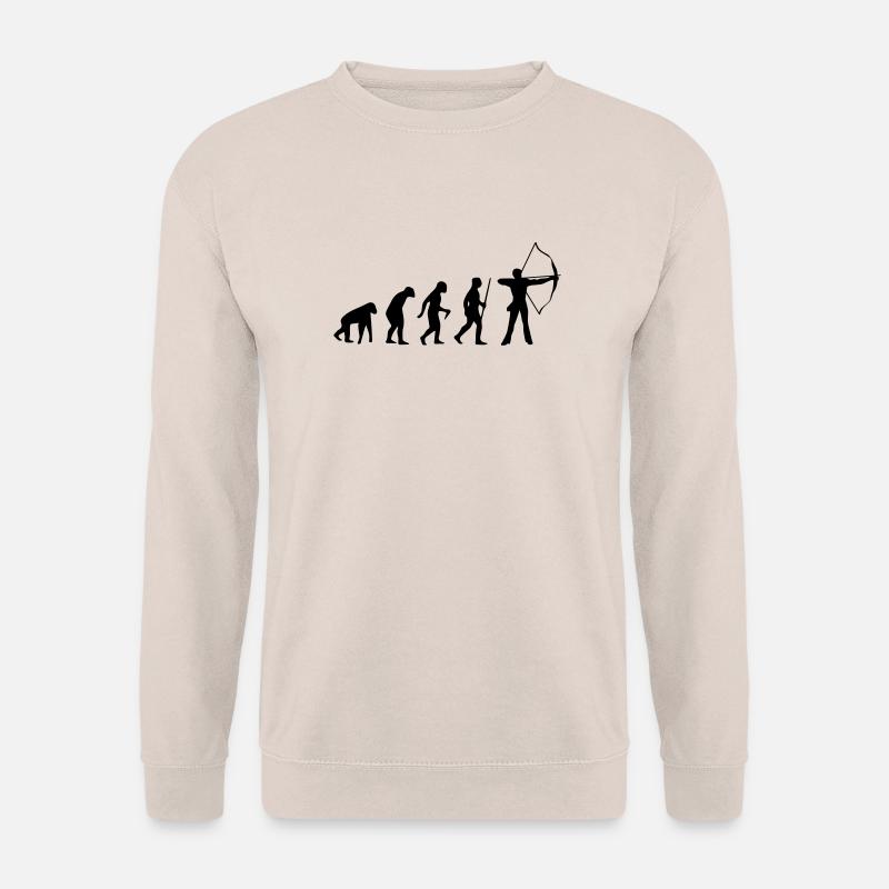 ARCHERY EVOLUTION! - Unisex Sweatshirt - sand
