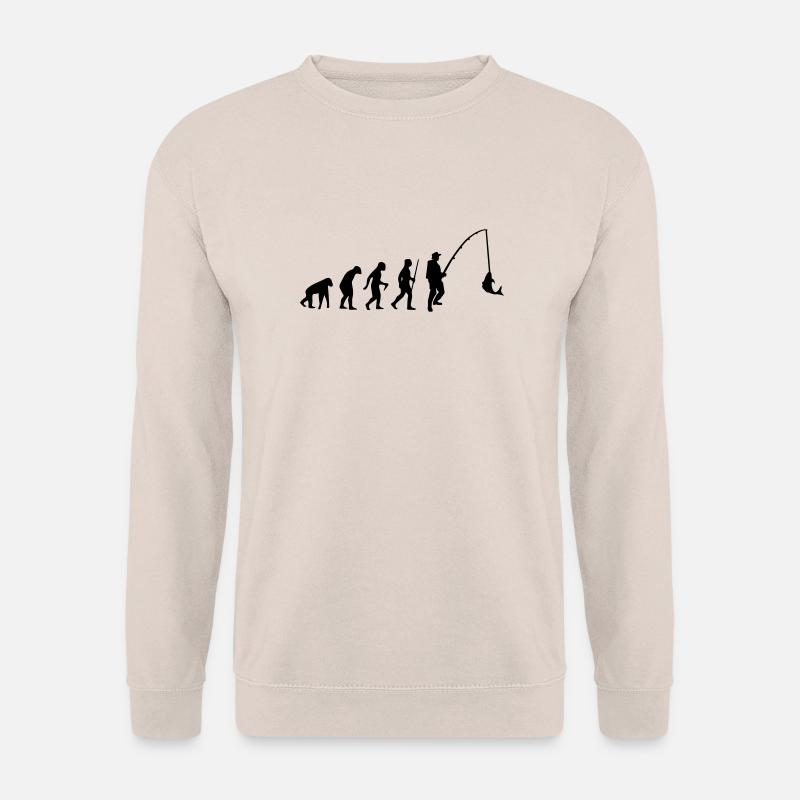 EVOLUTION FISCHEN! - Unisex Pullover - Sand