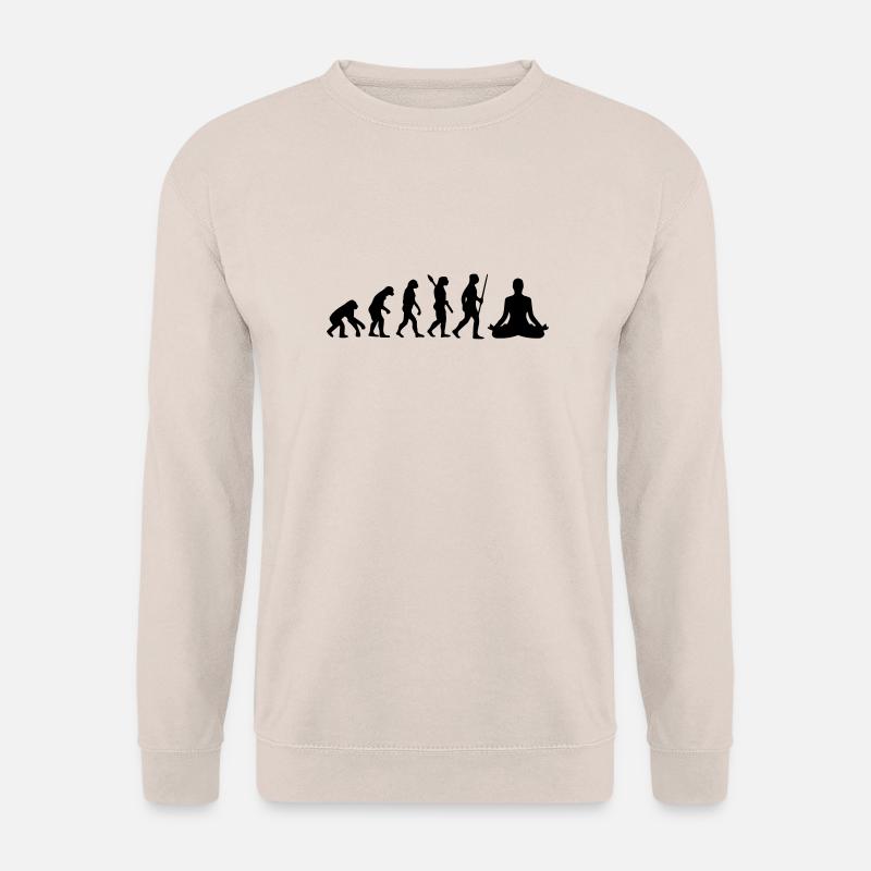 MEDITATION EVOLUTION! - Sweat-shirt Unisexe - sable
