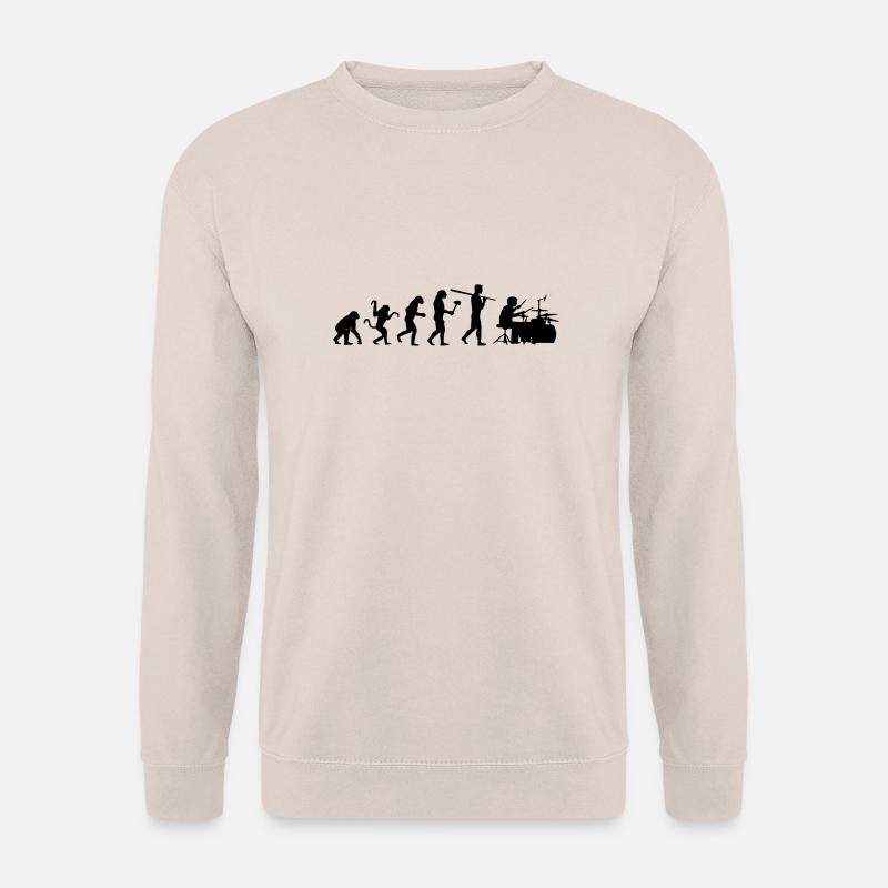 MUSIC EVOLUTION! - Unisex Sweatshirt - sand
