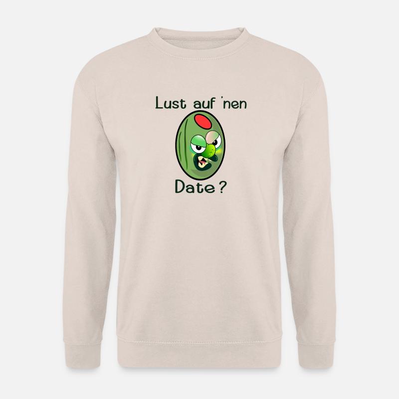 OLIVEN THEORIE - DATING FLIRTEN - Unisex Pullover - Sand