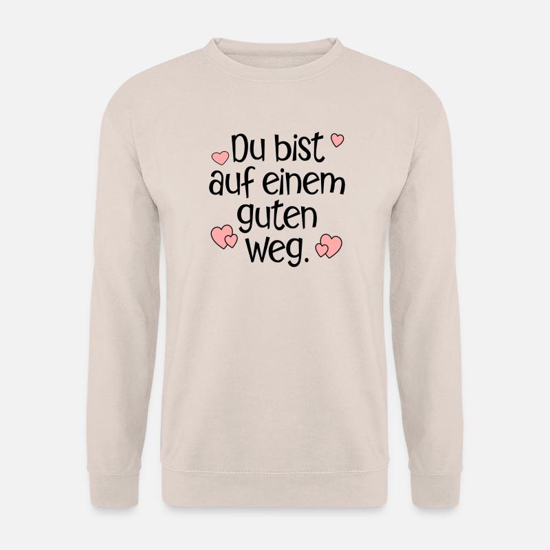 GUTER WEG TRANSFORMATION - Unisex Pullover - Sand