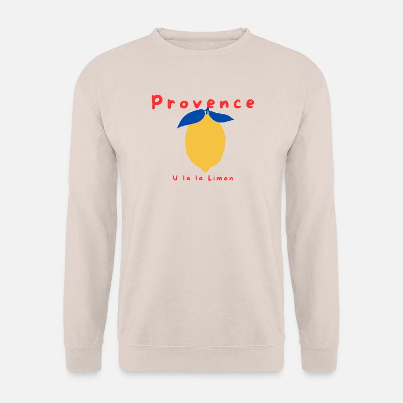 U la la Limon | Provence - Unisex Pullover - Sand