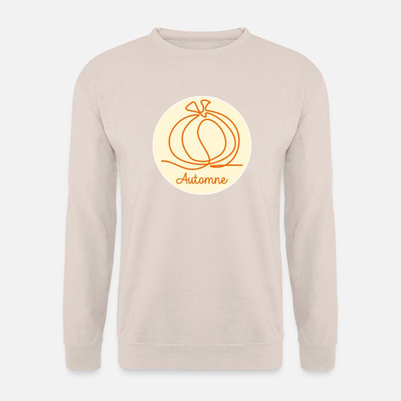 Herbstkürbis - Unisex Pullover - Sand