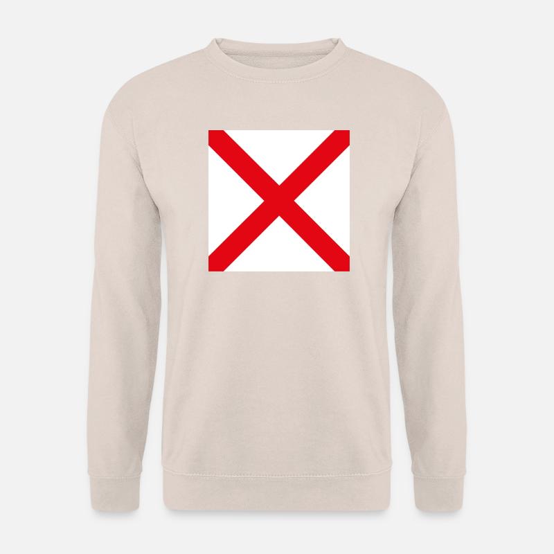 I_Require_Assistance_Flag - Unisex Pullover - Sand