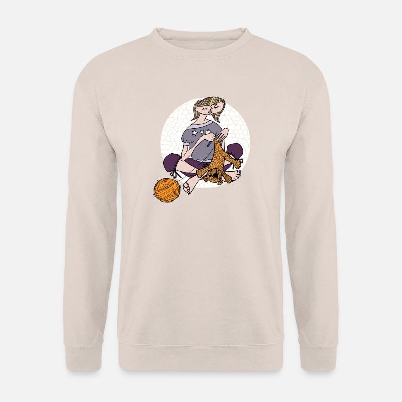 Häkelliebe - Unisex Pullover - Sand