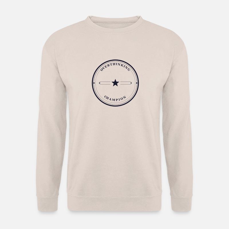 Overthinking Champion - Unisex Sweatshirt - sand