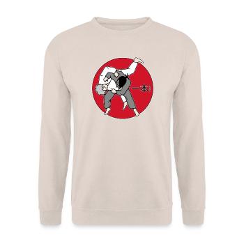 Ippon - Unisex Pullover - Sand - Vorne - Alina (178cm) & Michal (187cm)