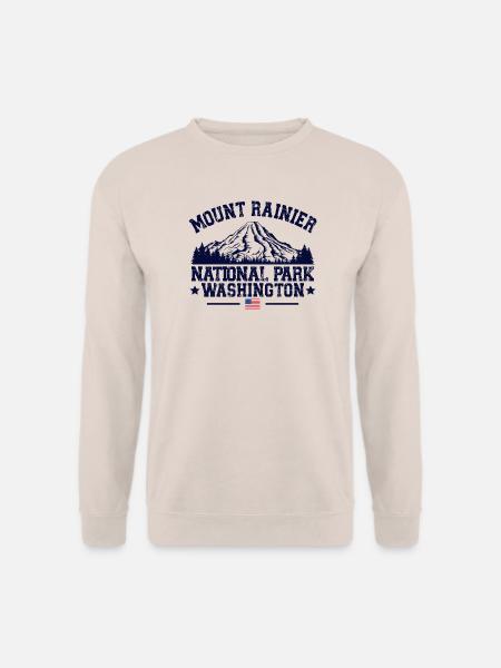 Mount Rainier Nationalpark Washington - Unisex Pullover - Sand