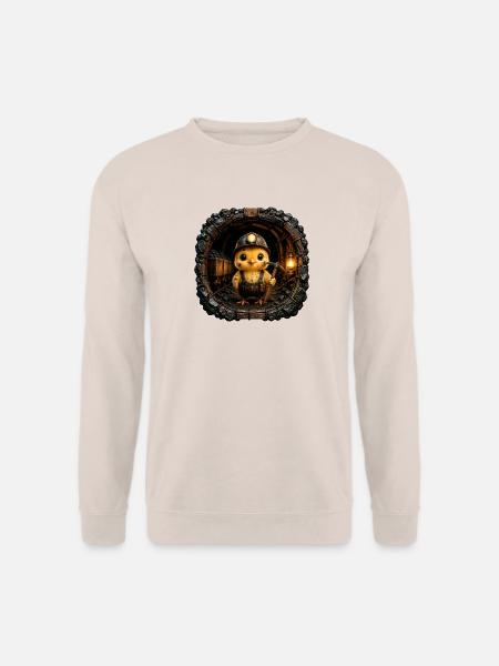 Miner Chick - Unisex Pullover - Sand
