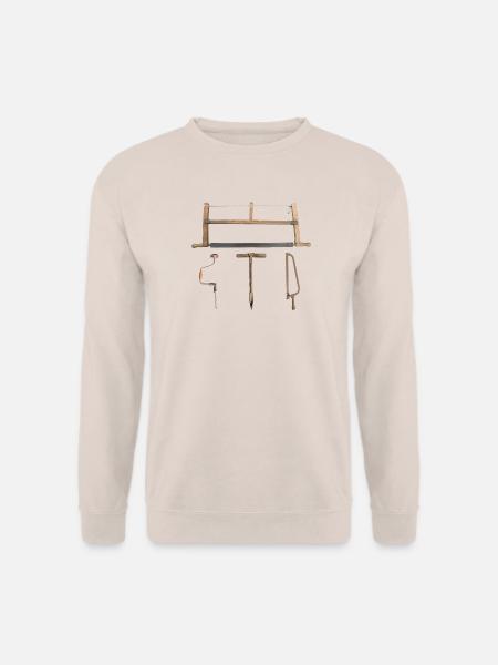 Werkzeugposter - Unisex Pullover - Sand