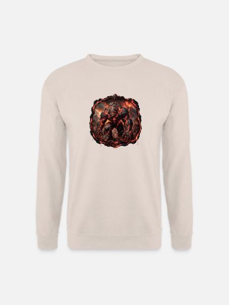 Vulkanischer Golem - Unisex Pullover - Sand