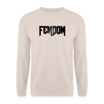 Femdoom - Unisex Pullover - Sand - Vorne - Alina (178cm) & Michal (187cm)