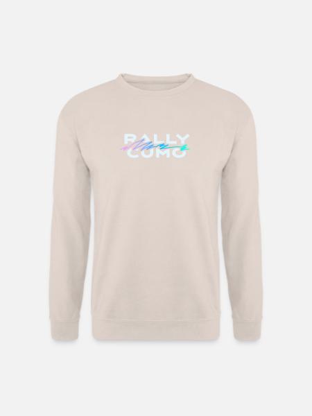 Rally Cumo at Stelvio Straßenverlauf - Unisex Pullover - Sand