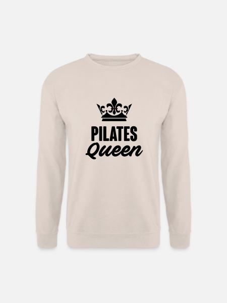 Pilates Queen Crown - Unisex Pullover - Sand