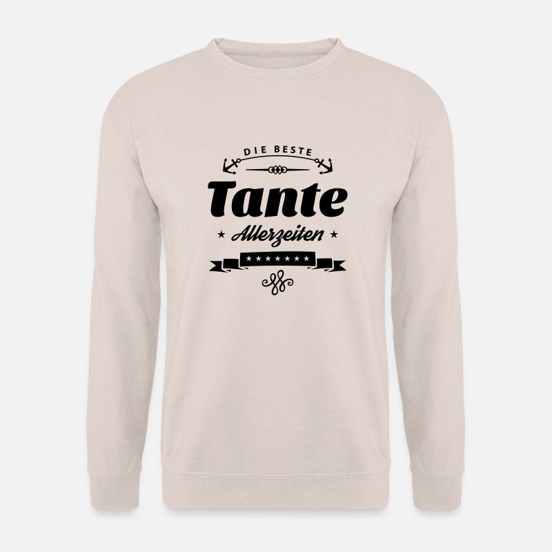die beste tante - Unisex Pullover - Sand