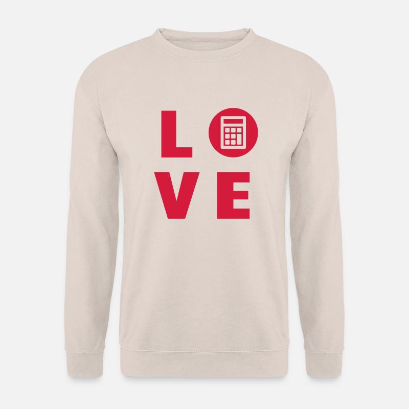 comptable / comptabilité / compter / chiffre - Sweat-shirt Unisexe - sable