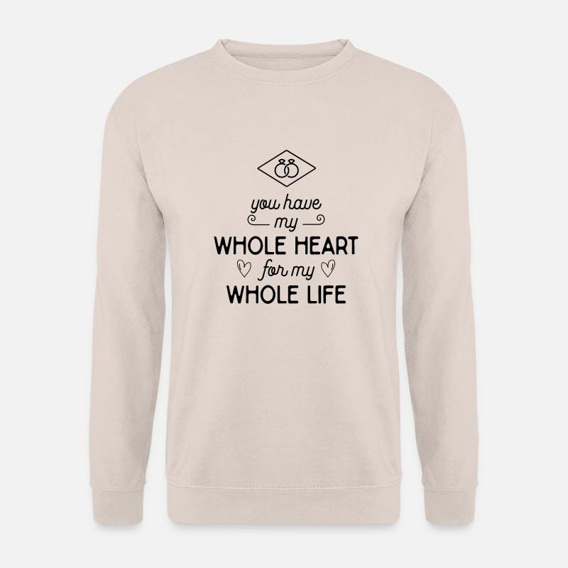 Liebeserklärung - Unisex Pullover - Sand